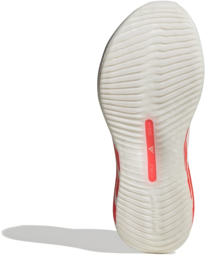 adidas Women's Hyperboost Edge Running Shoes - Hyper White/Solar Turbo/Solar Turbo - View 4