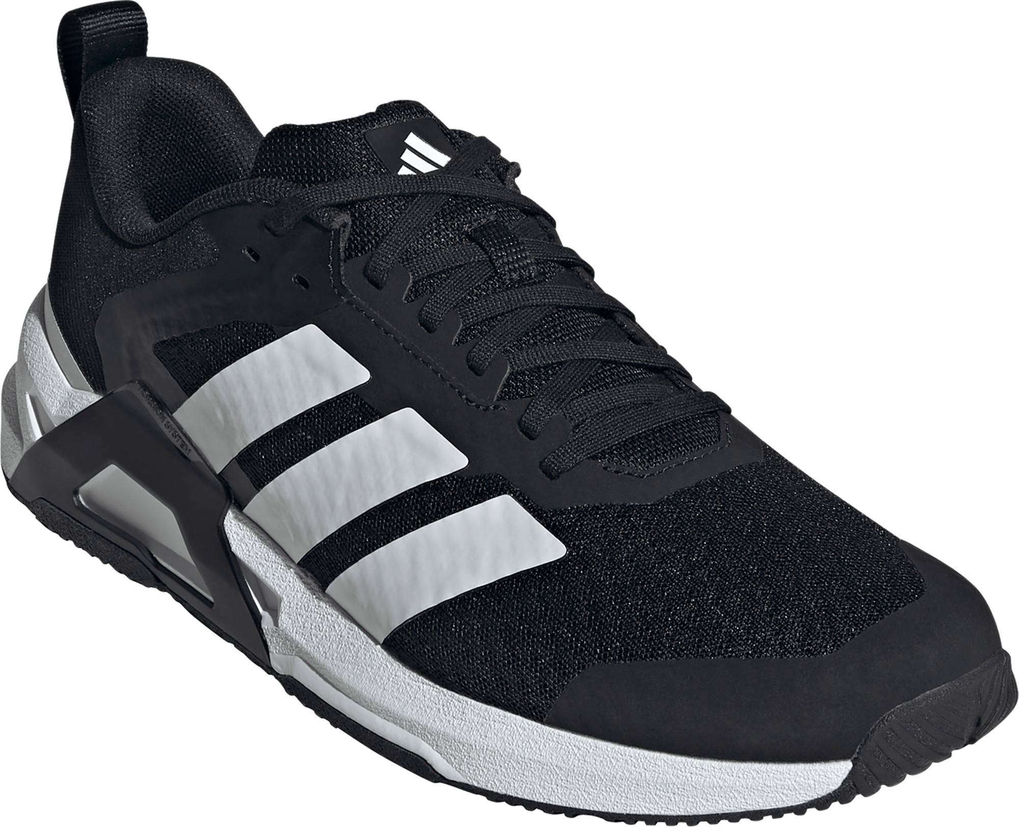 adidas Men's Dropset 3 Trainer Shoes - Black/Ftwr White/Red - View 5