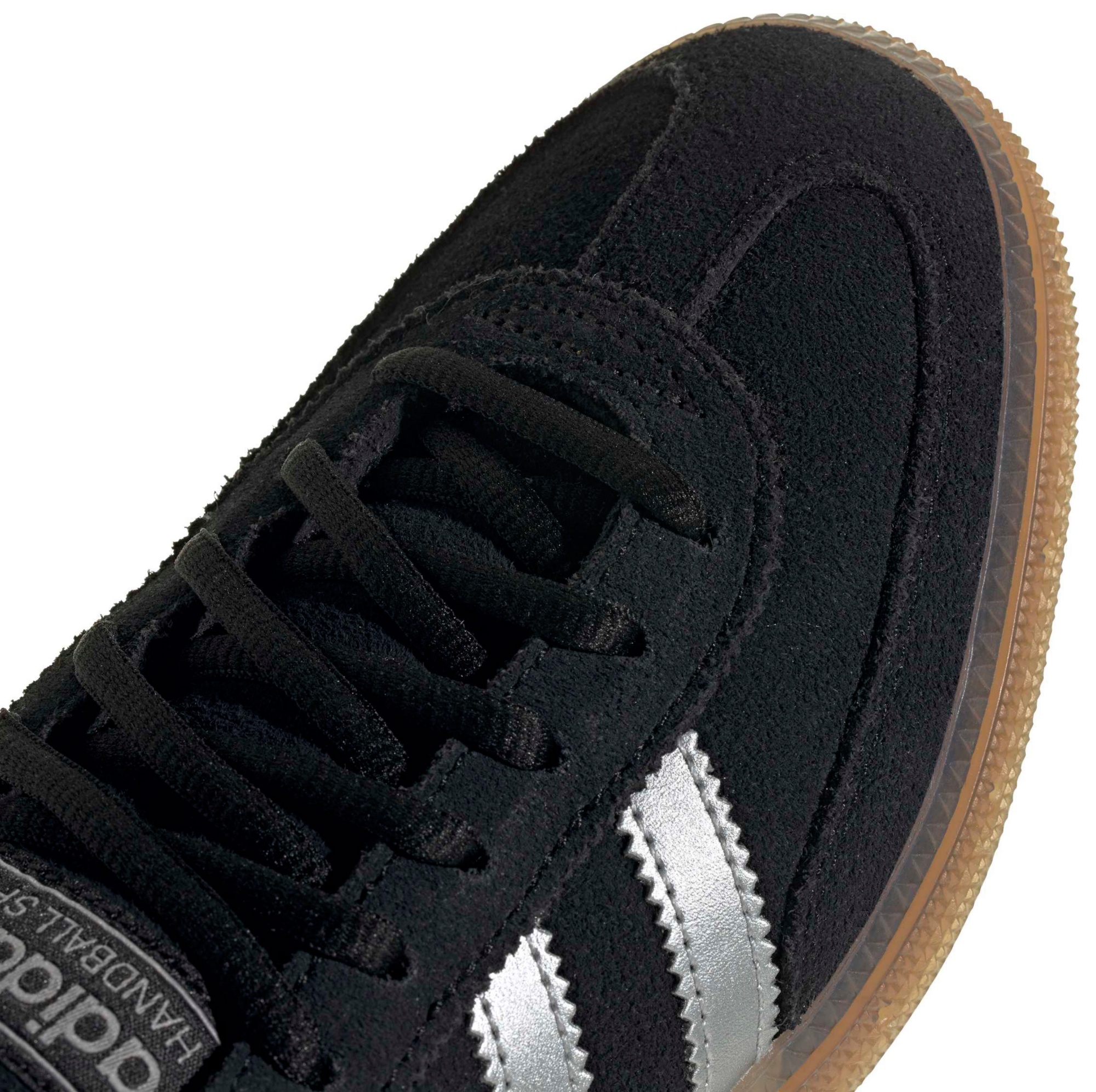 adidas Kids' Grade School Handball Spezial Shoes - Grey/Black/Black - View 7