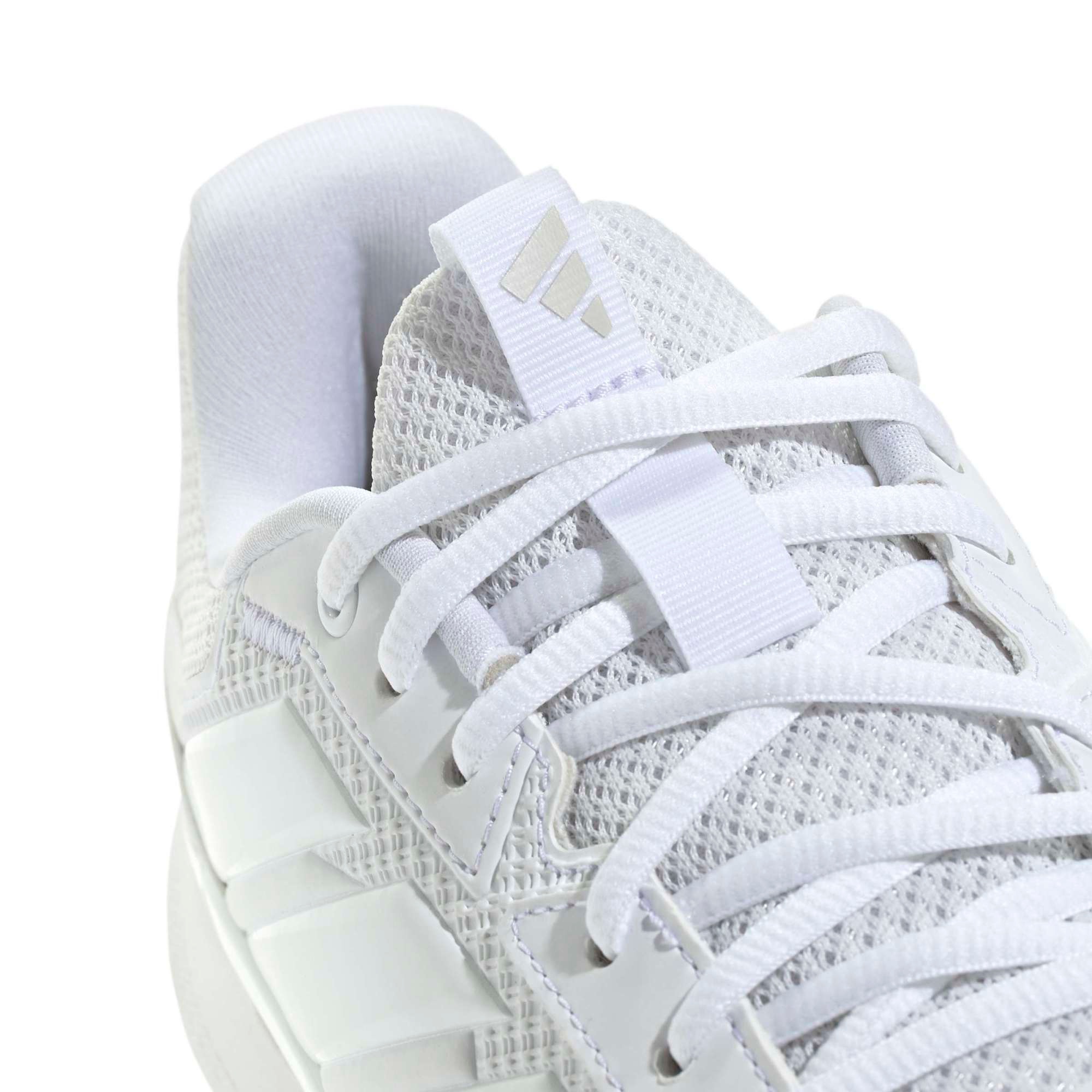 adidas Men's GameCourt 3 All Court Tennis Shoes - White/White - View 7