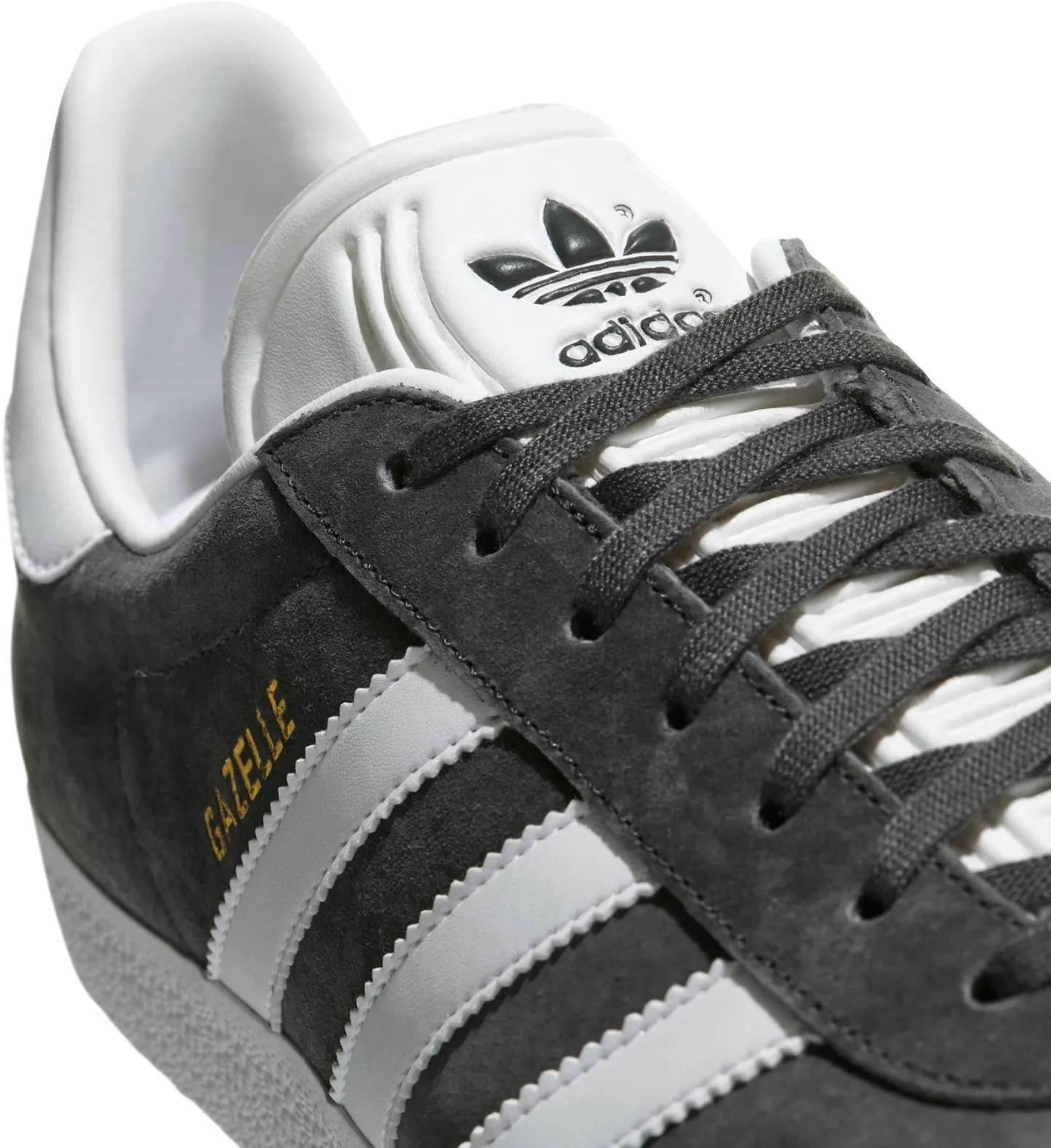 adidas Originals Gazelle Shoes - Grey/White - View 7
