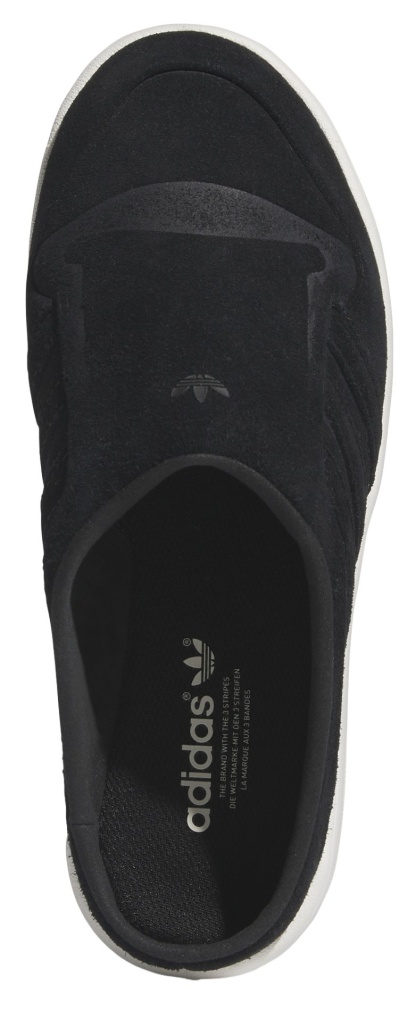 adidas Women's Rivalry Mule - Black/Black/Off White - View 2