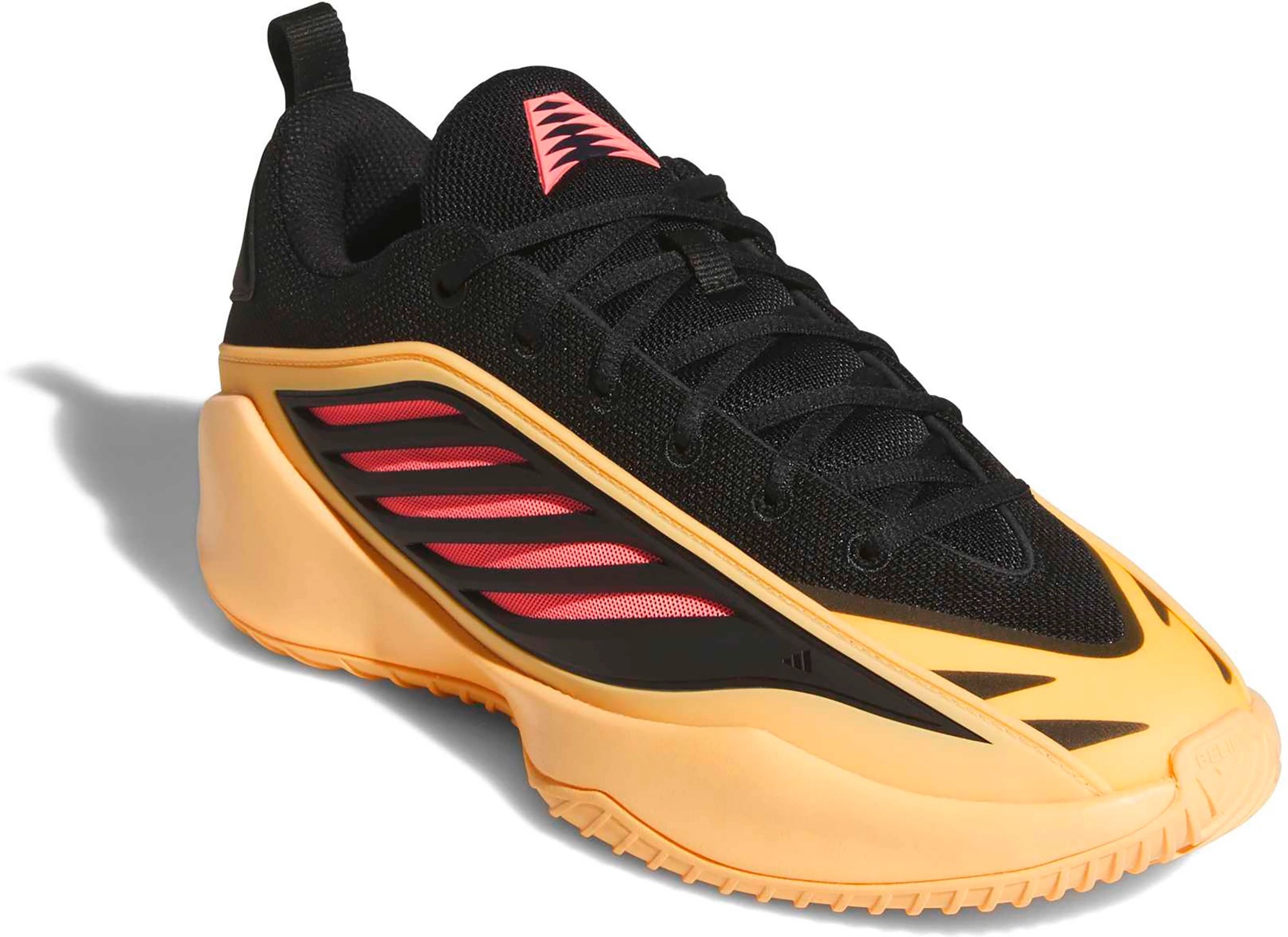 adidas Believe That. 1 Basketball Shoes - Core Black/Acid Orange/Supplier Colour - View 5