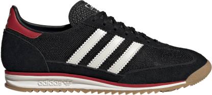 adidas Women's SL72 OG Shoes - Core Black/Off White/Better Scarlet - View 1