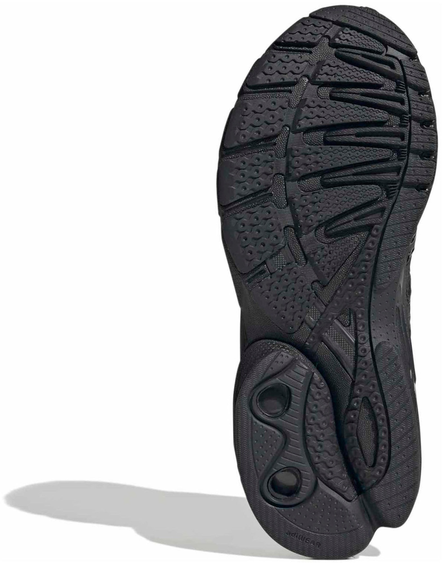 adidas Kids' Grade School AdiStar Control 5 Shoes - Core Black/Carbon/Grey Five - View 3