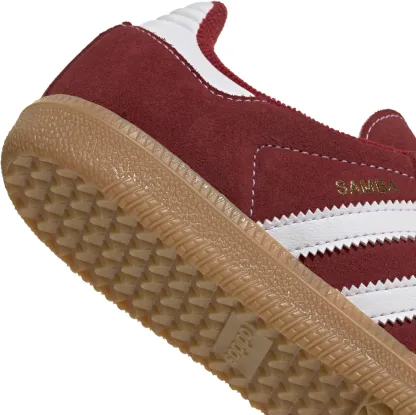 adidas Kids' Grade School Samba OG Shoes - Team Victory Red/Ftwr White/Gum 2 - View 7