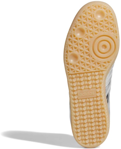 adidas Women's Samba OG Shoes - Crackle Metallic Silver - View 3