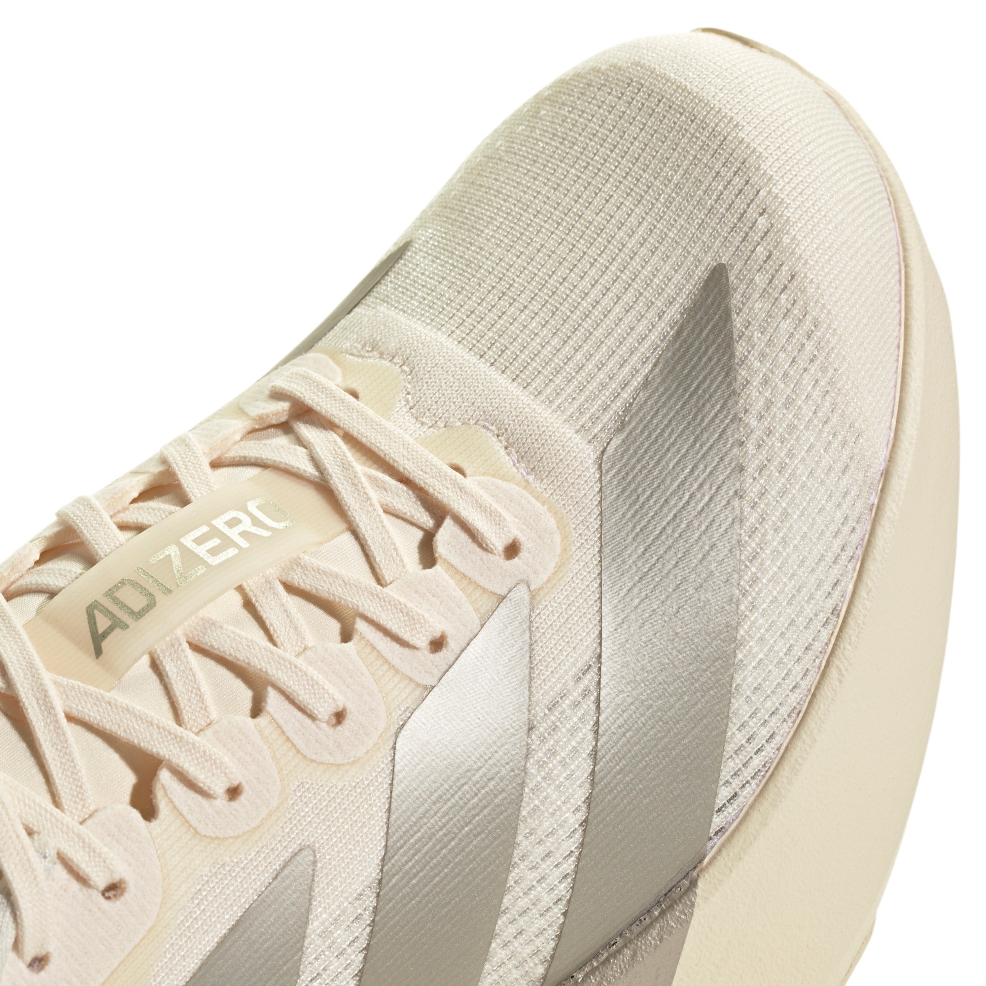 adidas Women's Adizero EVO SL Running Shoes - White/Cyber - View 7