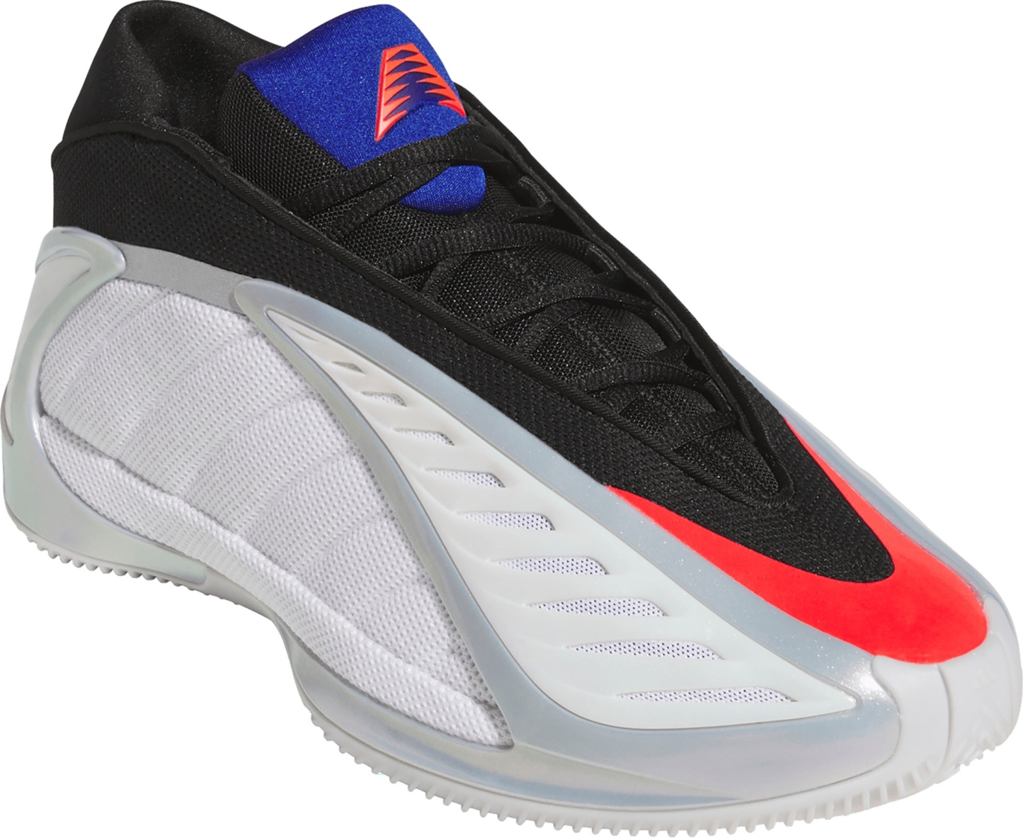 adidas Anthony Edwards 2 'Future Icon' Basketball Shoes - White/Lucid Red/Silver - View 6