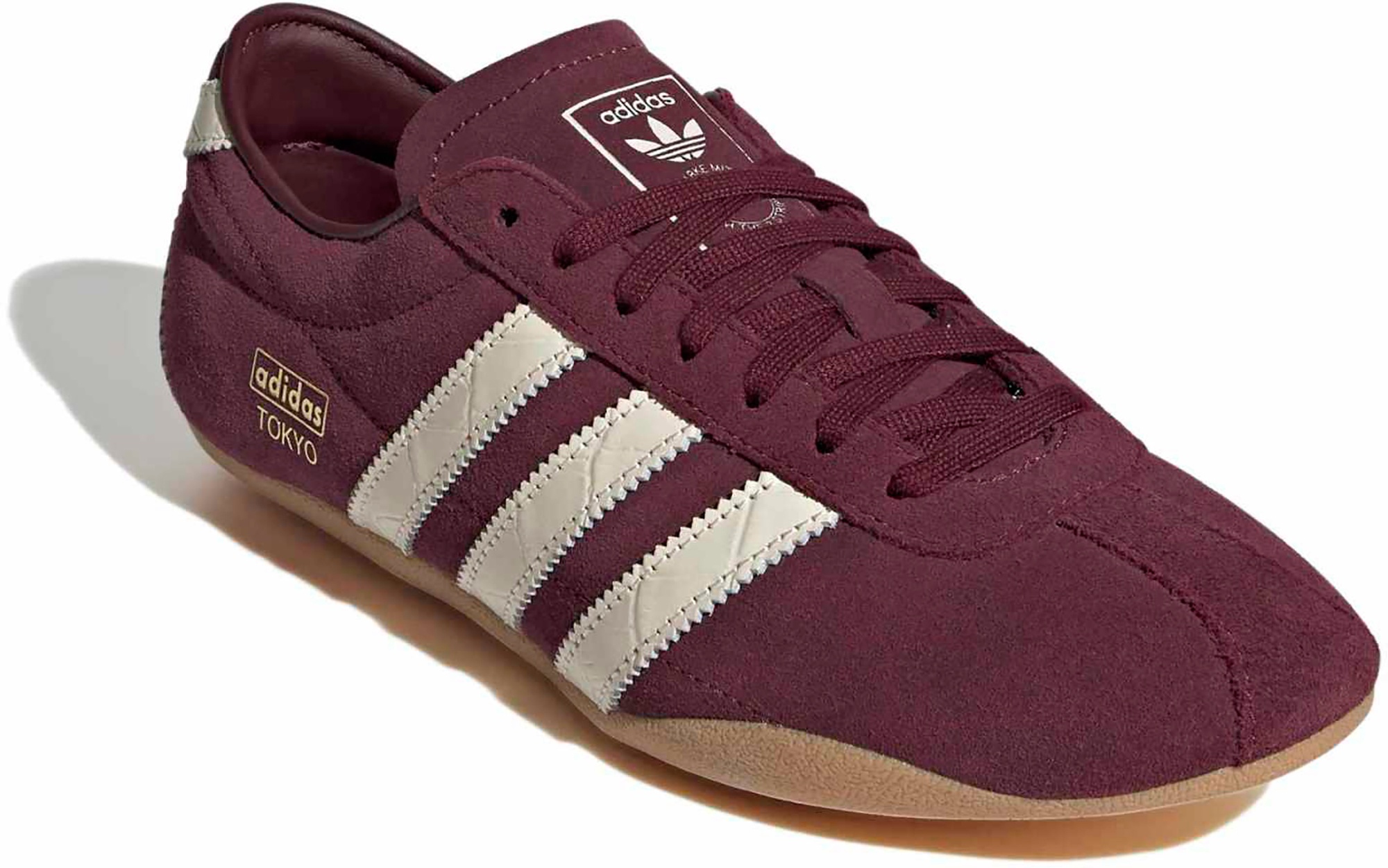 adidas Women's Tokyo Shoes - Suede/Croc Maroon/Cream - View 7