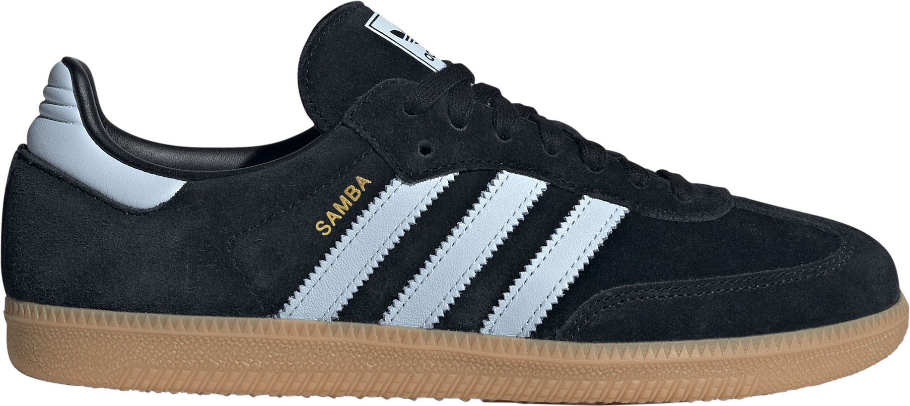 adidas Samba OG Shoes - Crystal Sky/Core Black/Core Black - View 1