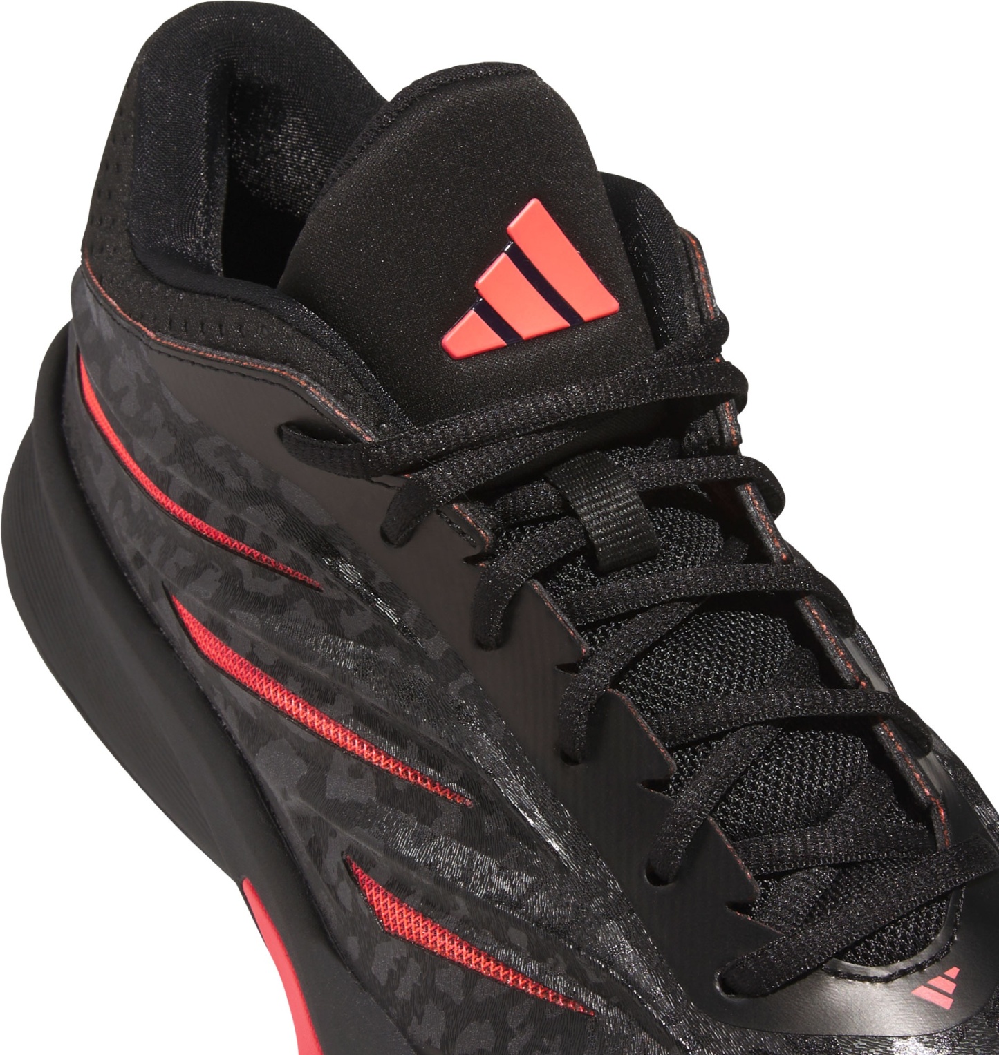 adidas Adult Crazy Energy Shoes - Core Black/Solar Turbo/Core Black - View 7