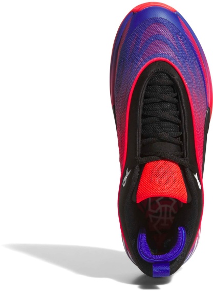 adidas D.O.N. Issue #8 'Spida Man' Basketball Shoes - Core Black/Lucid Red/Lucid Blue - View 2