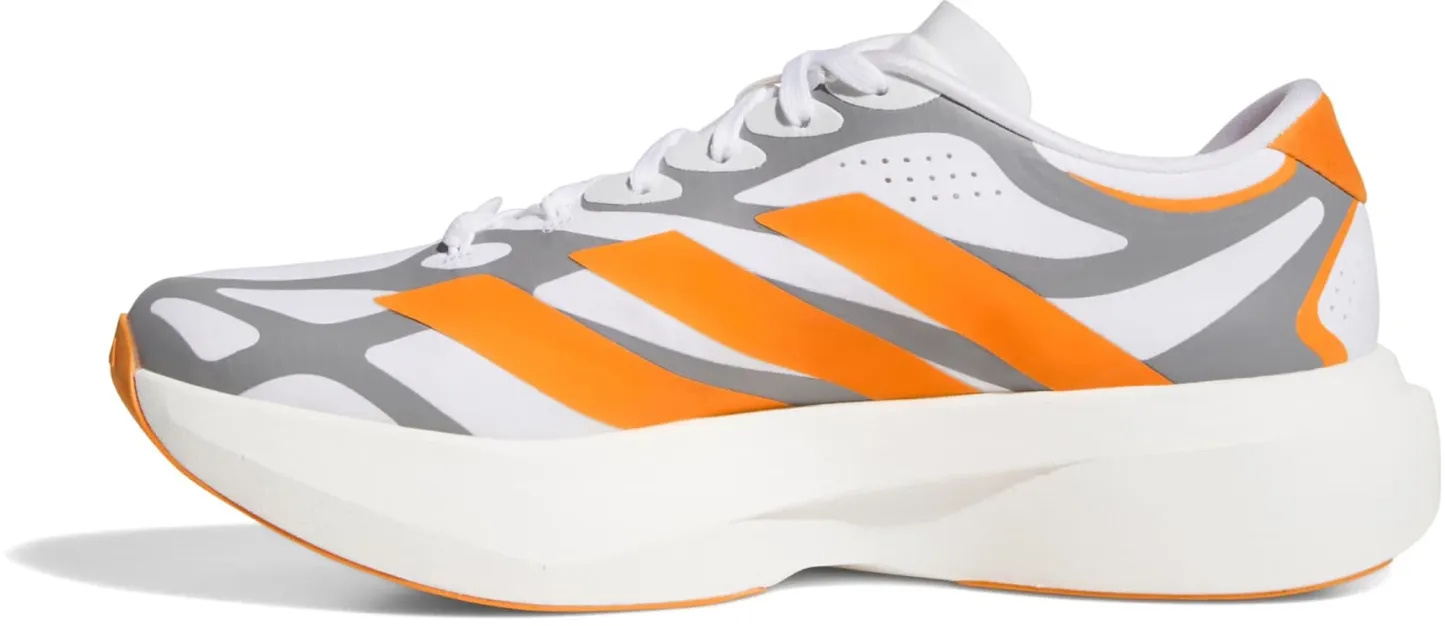 adidas Men's Adizero EVO SL EXO Tennessee Running Shoes - Ftwr White/Bright Orange/Bright Orange - View 5