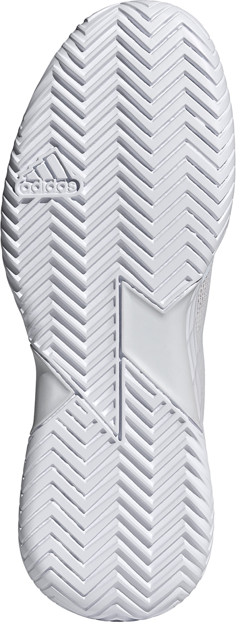 adidas Women's Defiant Speed 2 Tennis Shoes - White/White/Gray - View 5