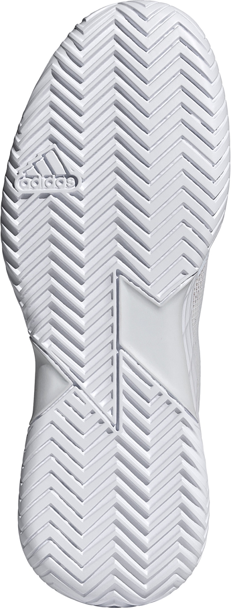 adidas Women's Defiant Speed 2 Tennis Shoes - White/White/Gray - View 5