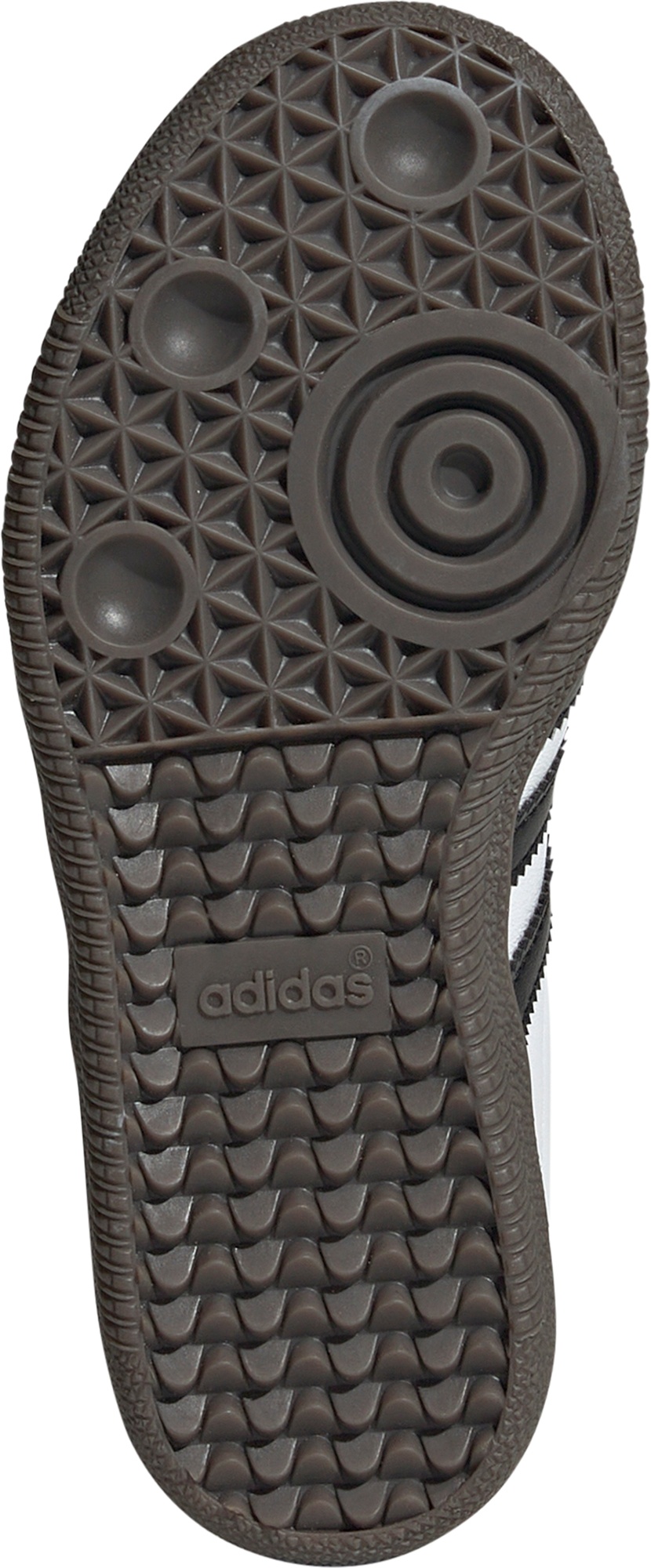 adidas Kids' Preschool Samba OG Shoes - White/Black/Gum - View 3