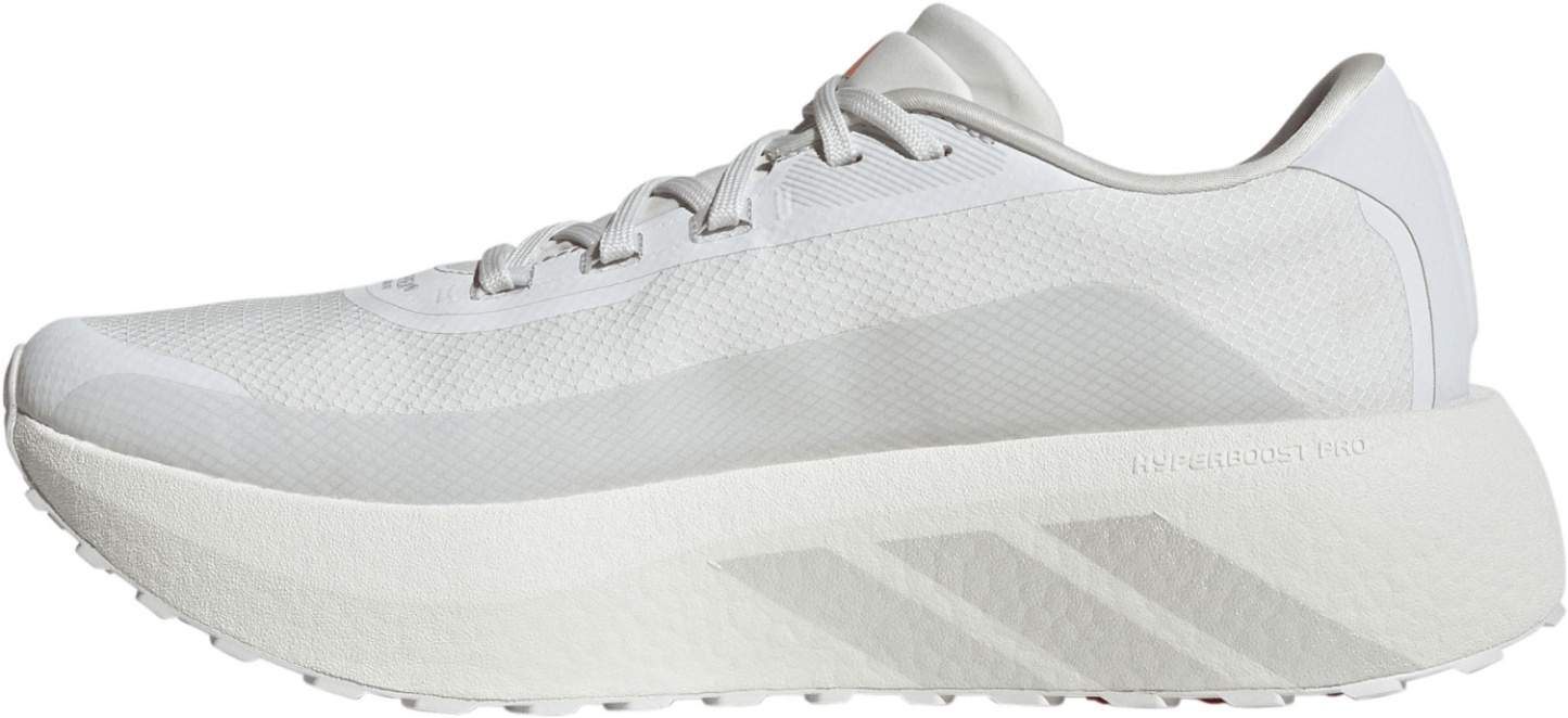 adidas Men's Hyperboost GTX Shoes - Crystal White/Orbit Grey/Orange - View 4