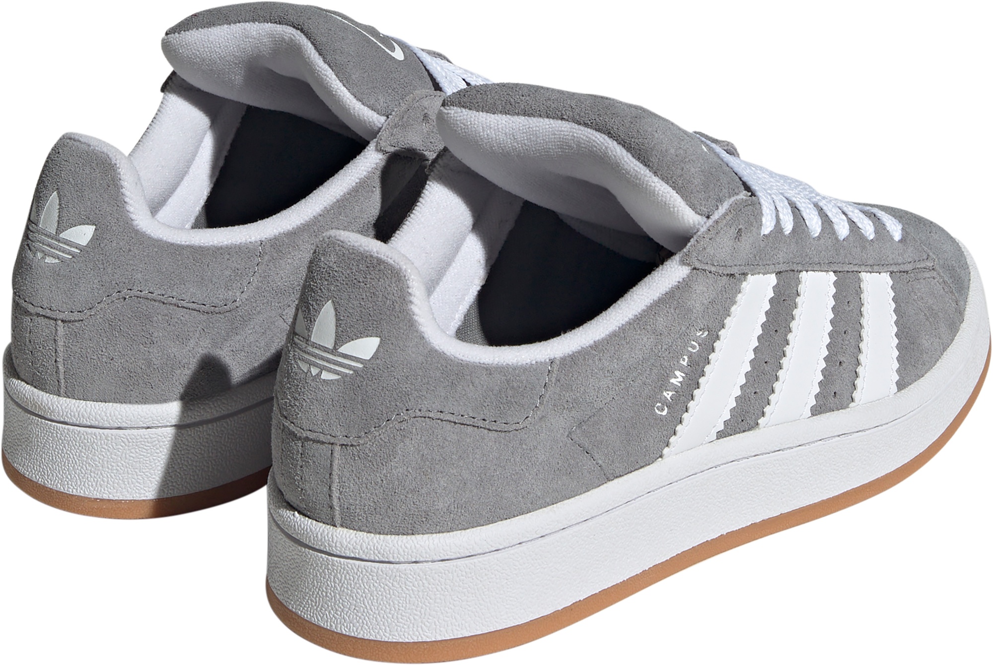adidas Kids' Grade School Campus 00s Shoes - Grey/White/White - View 5