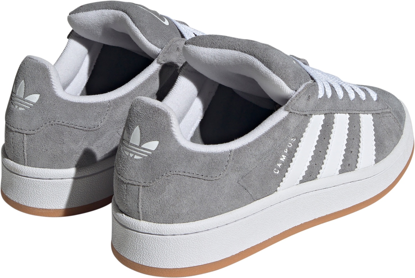 adidas Kids' Grade School Campus 00s Shoes - Grey/White/White - View 5