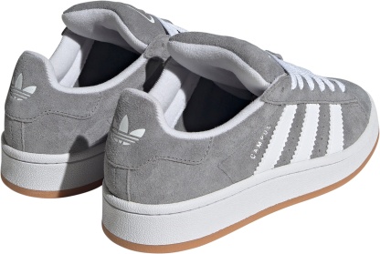 adidas Kids' Grade School Campus 00s Shoes - Grey/White/White - View 5