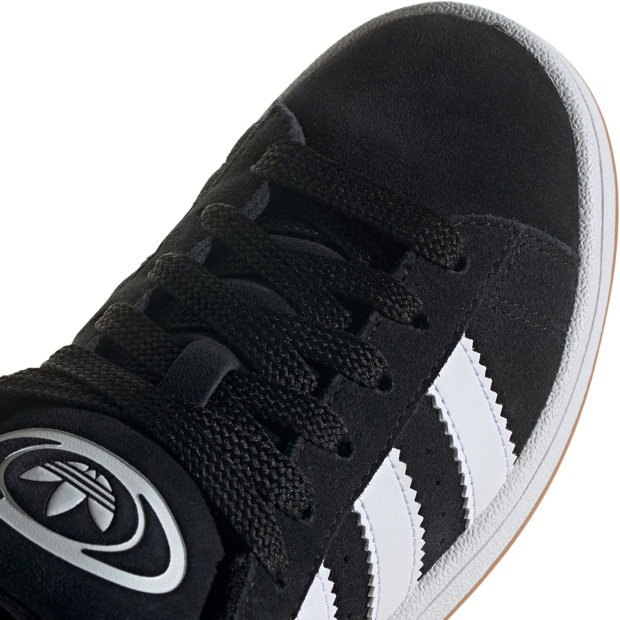 adidas Kids' Grade School Campus 00s Shoes - Black/White/White - View 6