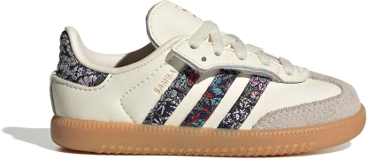 adidas Toddler Liberty Samba OG Shoes - Cream/Dual Magenta/Talc - View 1