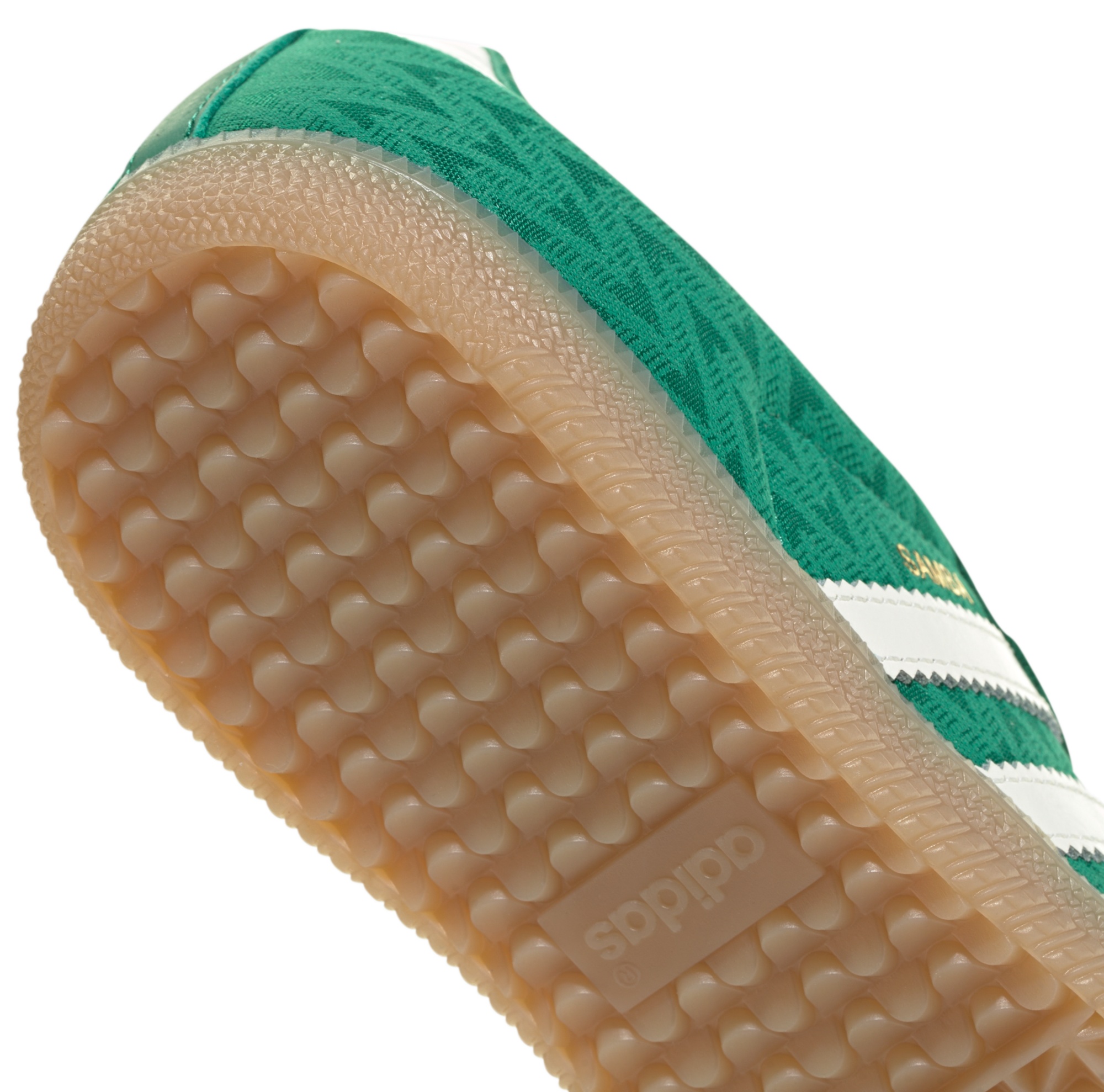 adidas Women's Samba OG Shoes - Bold Green/Off White/Gold Met - View 8