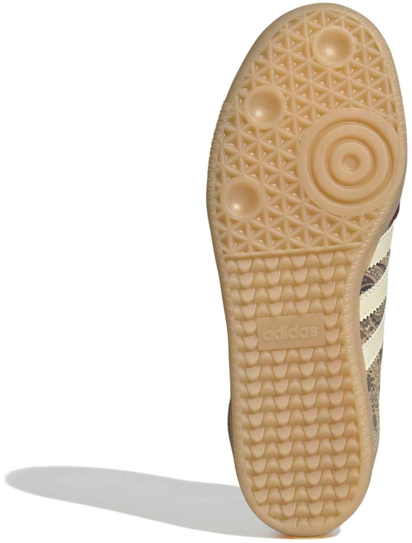 adidas Women's Samba OG Shoes - Maroon/Vanilla/Olve Strta - View 3