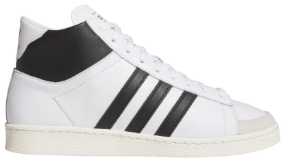 adidas Adult Jabbar Hi Shoes - Ftwr White/Core Black/Off White - View 1