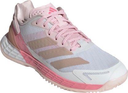 adidas Women's Defiant Speed 2 Tennis Shoes - White/Pearl - View 5