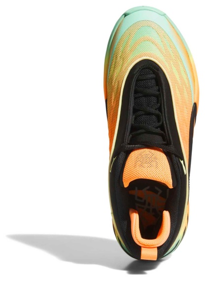 adidas D.O.N. Issue #8 'Panama' Basketball Shoes - Lucid Tangerine/Core Black/Pulse Mint - View 2