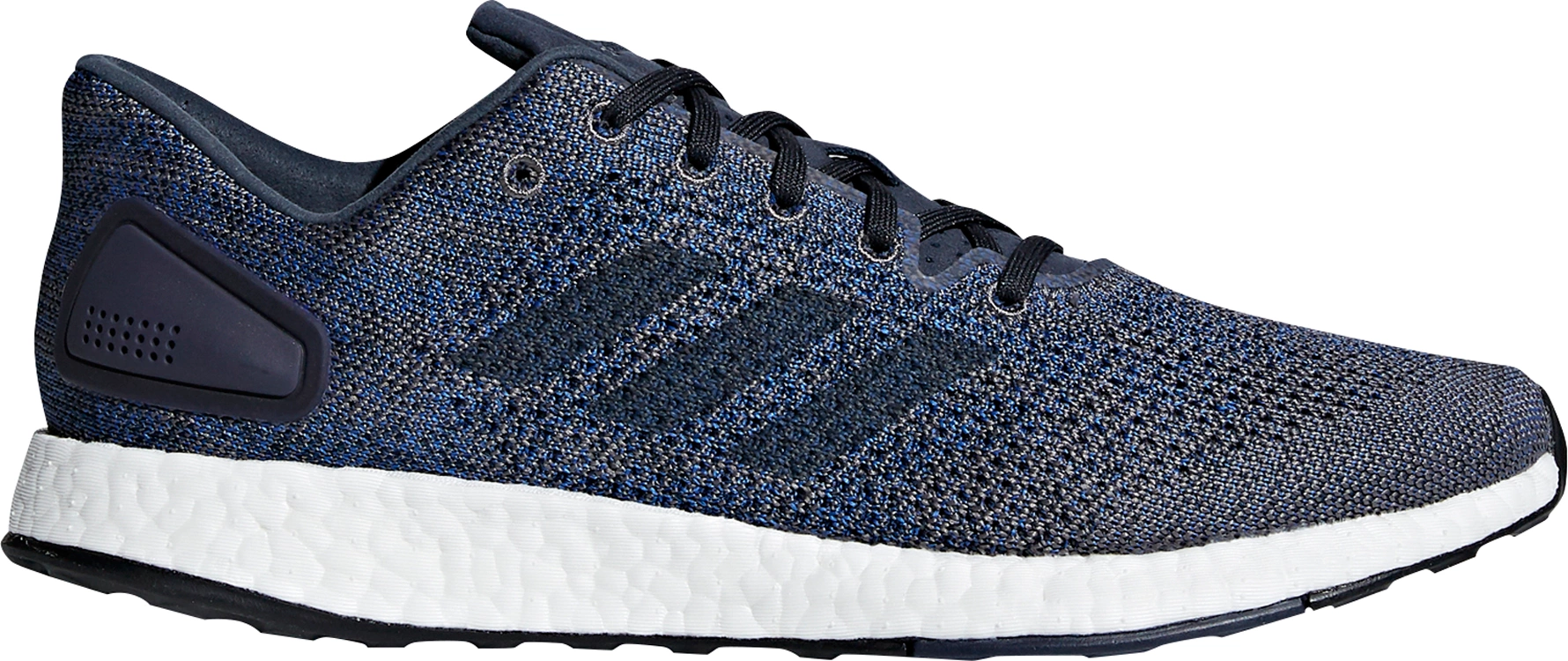 adidas Men's PureBOOST DPR Running Shoes - Blue/Black - View 1