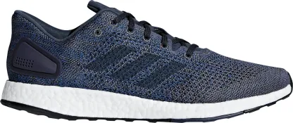 adidas Men's PureBOOST DPR Running Shoes - Blue/Black - View 1