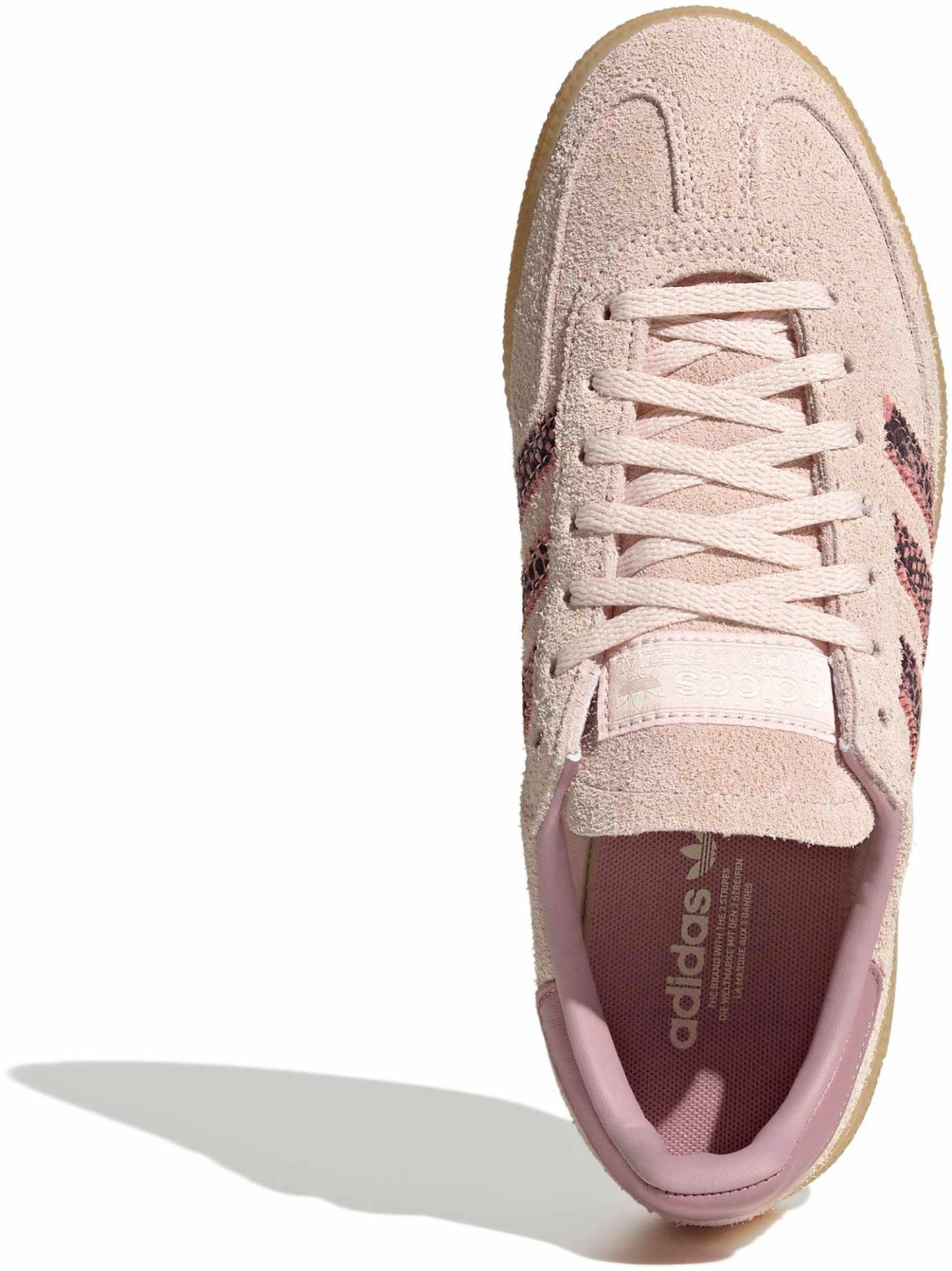 adidas Women's Handball Spezial Shoes - Wndr Quartz/Snake Stripes - View 2