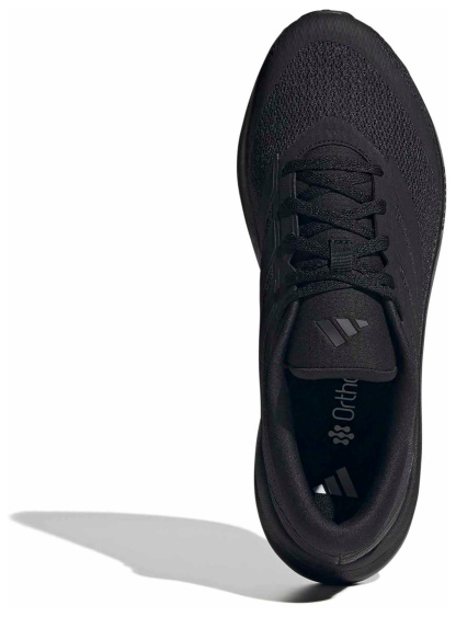 adidas Men's Runfalcon 6 CLOUDFOAM Running Shoes - Core Black/Core Black/Ftwr White - View 2