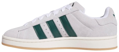 adidas Men's Campus 00s Shoes - Crystal White/Collegiate Green/Off White - View 4