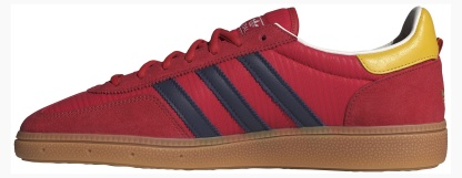 adidas Men's Handball Spezial Shoes - Collegiate Red/Night Indigo/Bold Gold - View 4