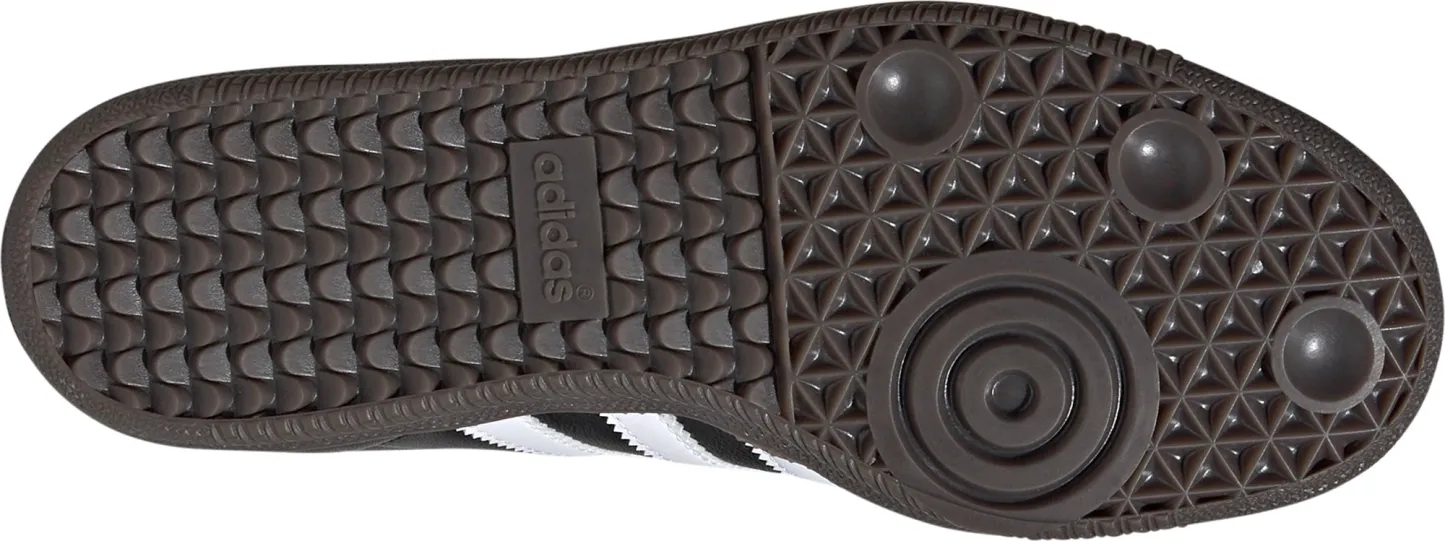 adidas Women's Samba OG Shoes - Black/White/Gum - View 3