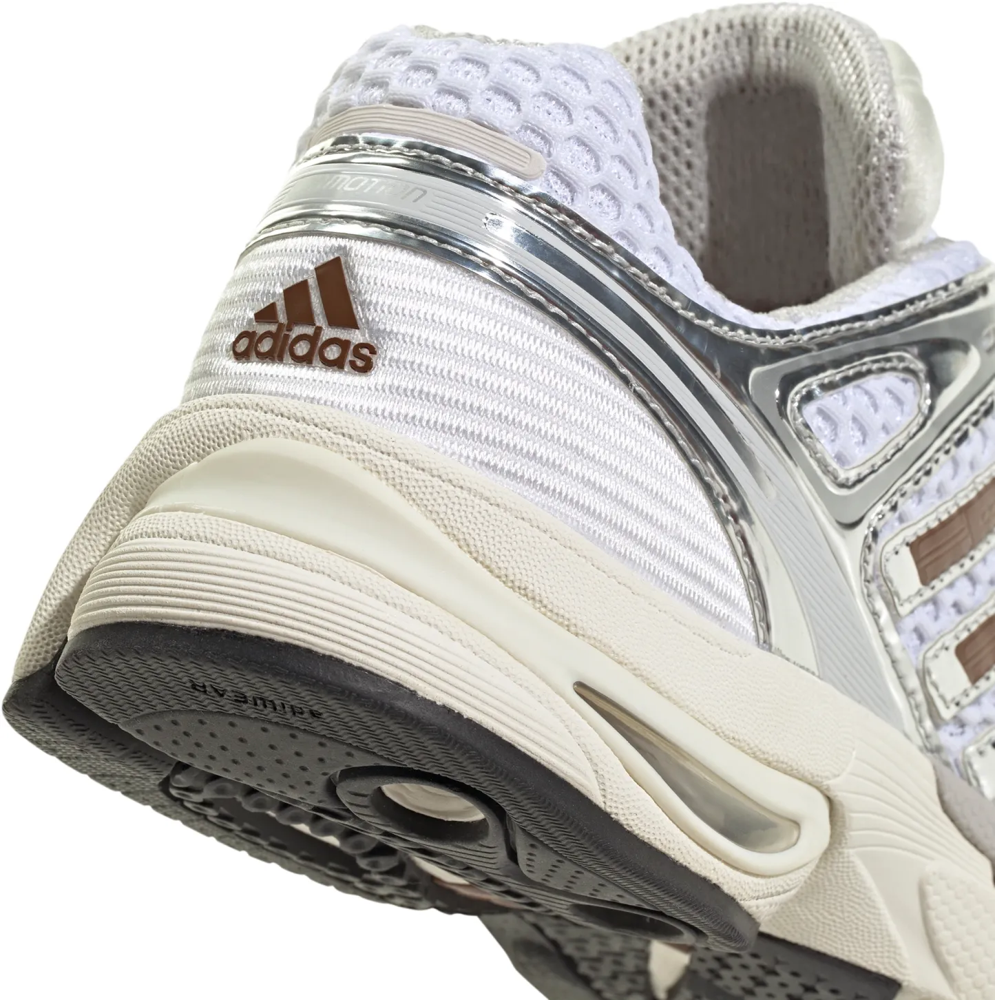 adidas Women's Adistar Control 5 Shoes - Ftwr White/Preloved Brown/Grey One - View 8