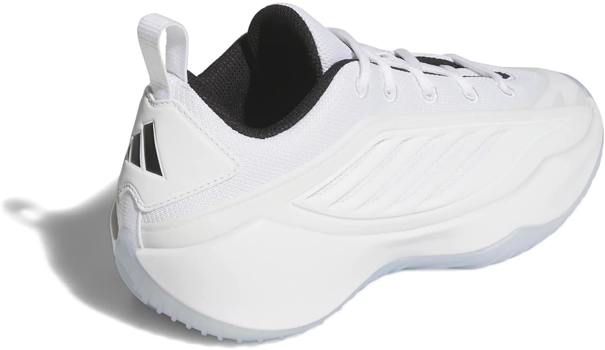 adidas Kids' Grade School Believe That. 1 Basketball Shoes - Ftwr White/Core Black/Ftwr White - View 5