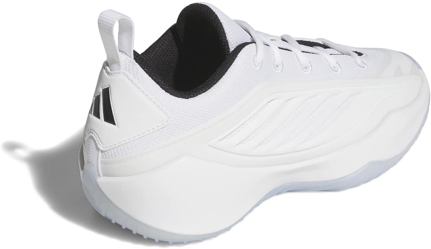adidas Kids' Grade School Believe That. 1 Basketball Shoes - Ftwr White/Core Black/Ftwr White - View 5
