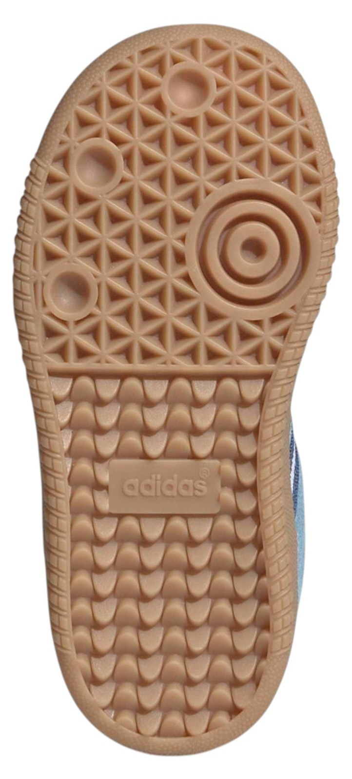 adidas Toddler FIFA World Cup Samba OG Comfort Closure Elastic Lace Shoes - Light Blue/White/Gum - View 3