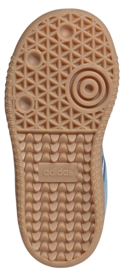 adidas Toddler FIFA World Cup Samba OG Comfort Closure Elastic Lace Shoes - Light Blue/White/Gum - View 3