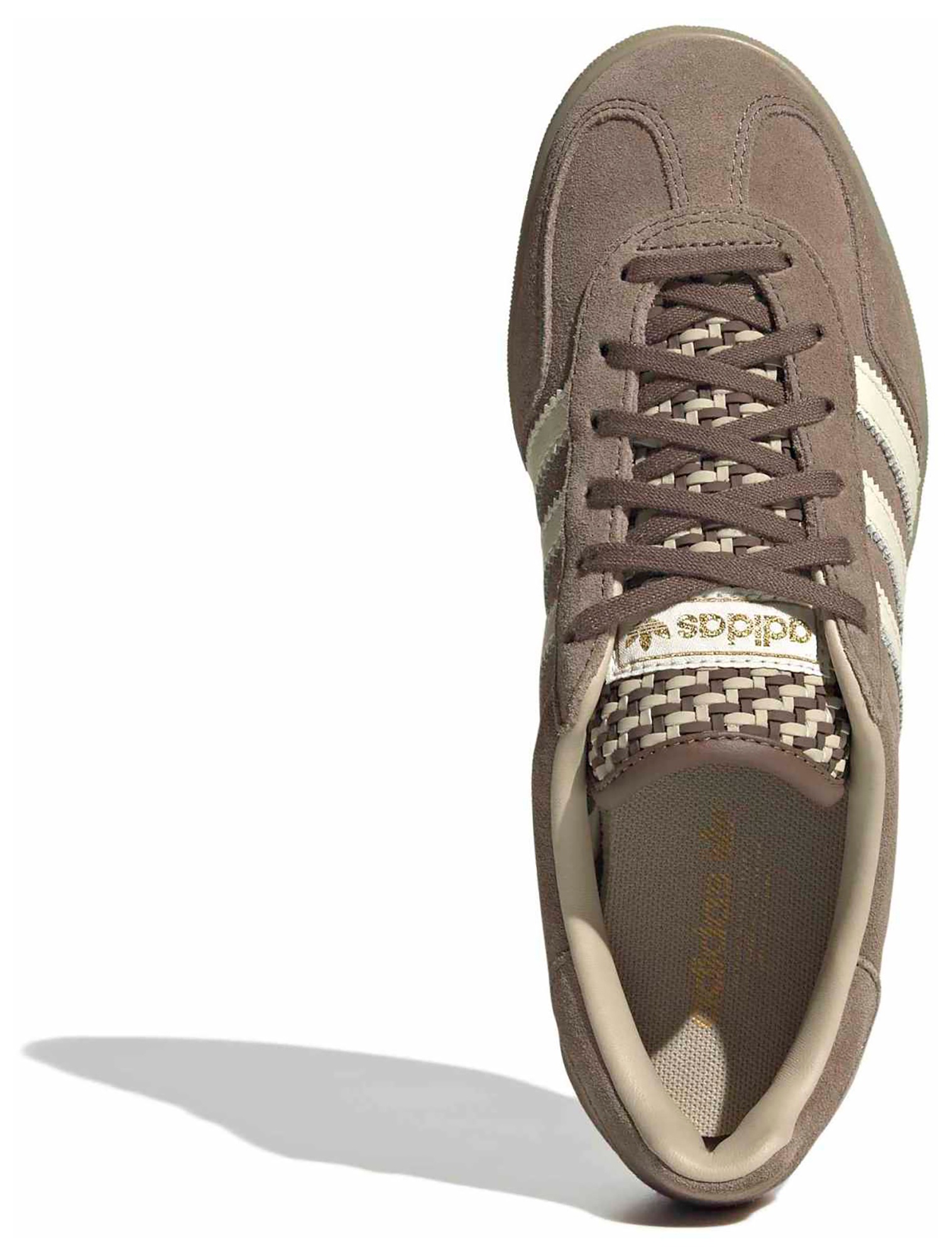 adidas Women's Gazelle Indoor Shoes - Earth Strta/Off Wht/Khaki - View 2