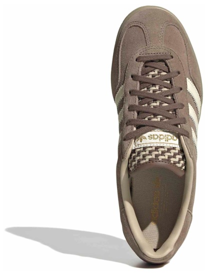 adidas Women's Gazelle Indoor Shoes - Earth Strta/Off Wht/Khaki - View 2