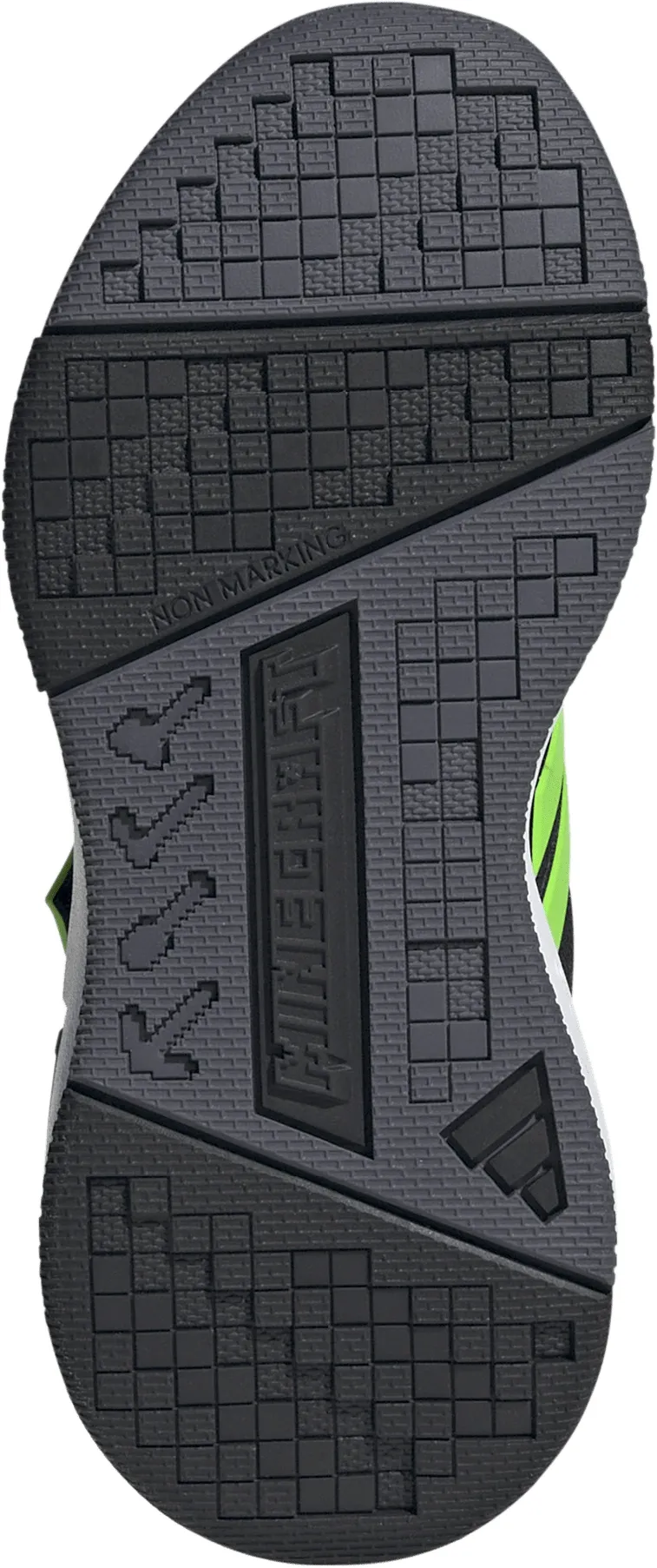 adidas Kids' Preschool Minecraft Pro Shoes - Core Black/Ftwr White/Aurora Onix - View 3