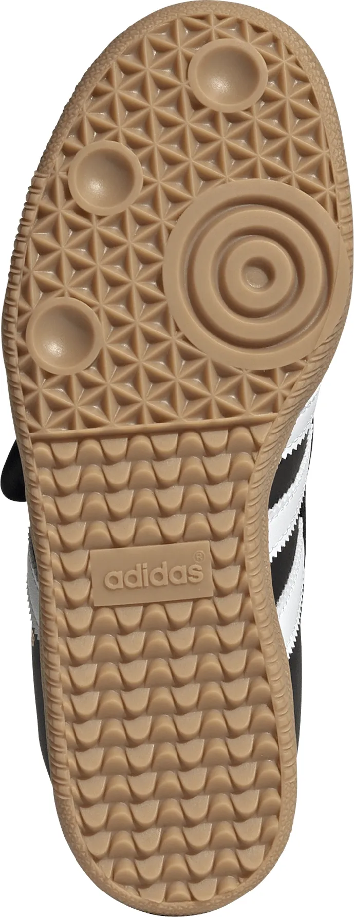 adidas Kids' Grade School Samba Jane Shoes - Core Black/Ftwr White/Gum 3 - View 3