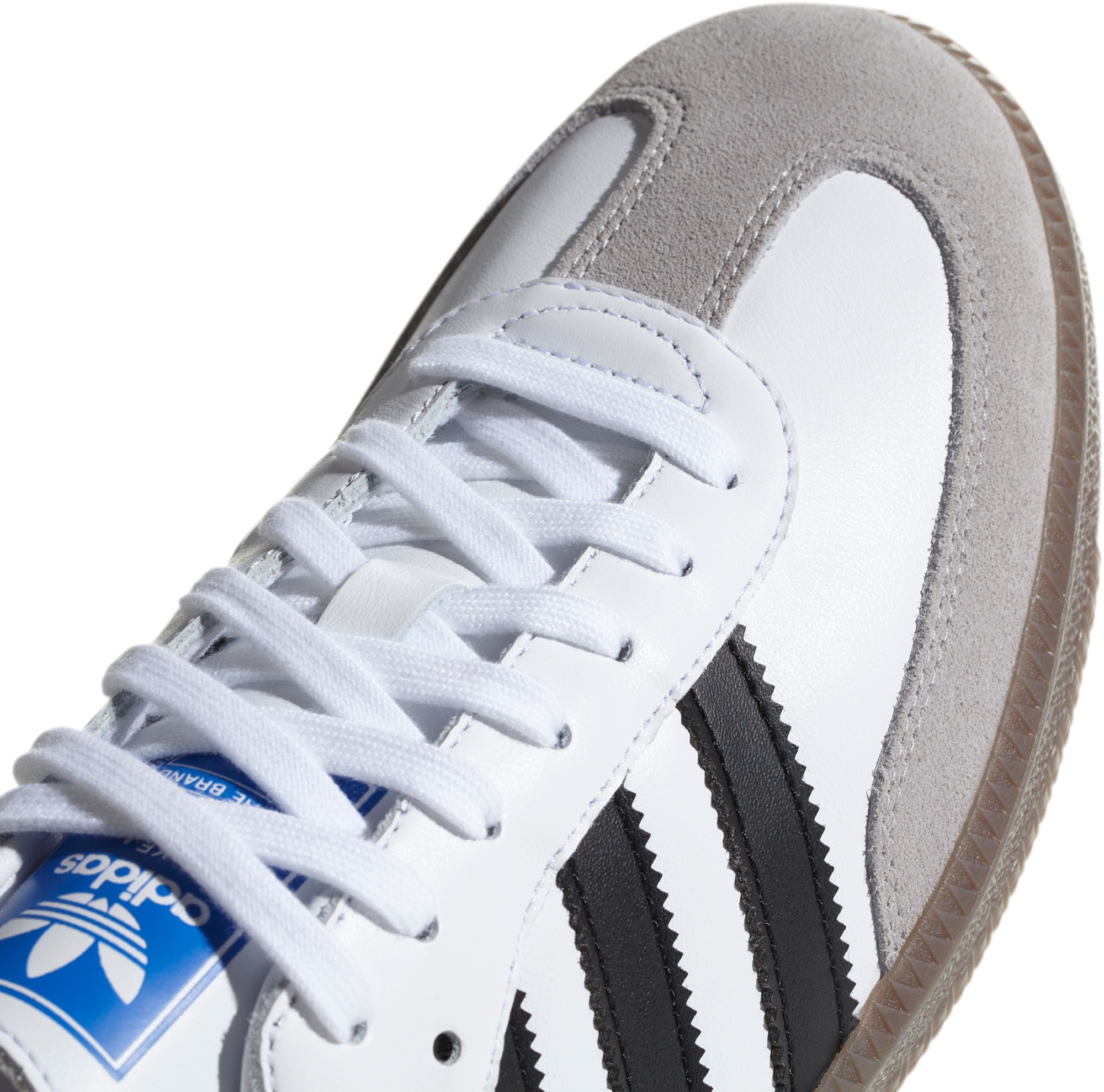 adidas Samba OG Shoes - White/Black/White - View 12