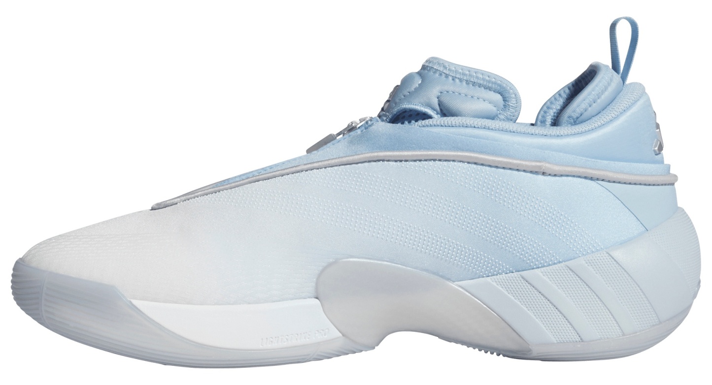 adidas D.O.N. Issue #7 'Ice Spida' Basketball Shoes - Sky/White/Silver - View 4